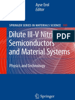 Dilute III-V Nitride Semiconductors and Material Systems