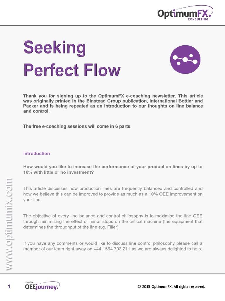 Seeking Perfect Flow PDF | PDF
