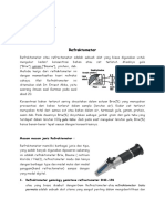 Refraktometer Dan Turbidimeter