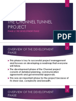 The Chunnel Tunnel Project (Development Phase)