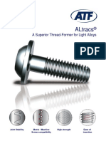 Altracs: A Superior Thread-Former For Light Alloys