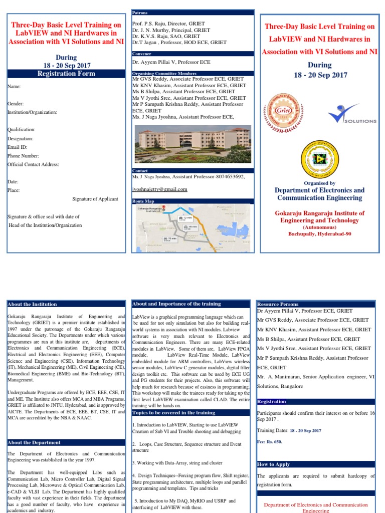 GRIET CSE Fee Structure Overview | PDF | Electrical Engineering ...
