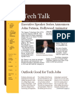 Tech Talk Newsletter
