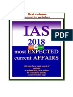 Most Expected Current Affairs Part - 1