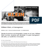 William Klein, El Transgresor - Oscar en Fotos