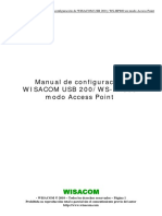 Manual Wisacom USB Modo AP