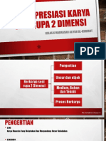 Mengapresiasi Karya Seni Rupa 2 Dimensi