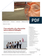 Una Mirada A La Educación Intercultural Bilingüe - Educación Intercultural Bilingüe