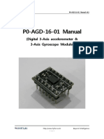 (datasheet) 자이로가속도센서 P0-AGD-16-01 - Manual - v0.1
