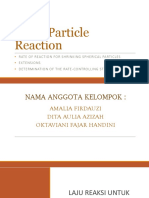 Fluid-Particle Reaction Rate Analysis