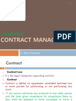 Contract Management: Er. Ramin Shrestha