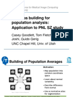 DTI Atlas Building For Population Analysis: Application To PNL SZ Study