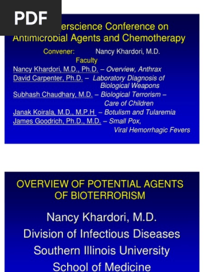 Bioterrorism Pp t