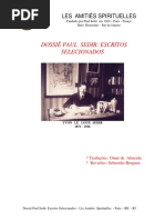 Dossi Paul Sedir - LIVRO