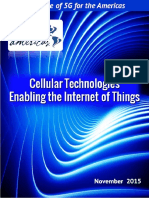 4G Americas Cellular Technologies Enabling the IoT White Paper - November 2015