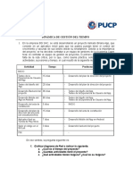 Ejercicio Gestión Del Tiempo - VI Programa