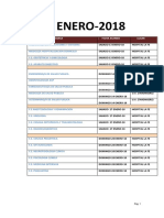 Calendario Examenes Enero18