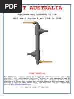 Supplementary Addendum To The GEET Small Engine Plans 10HP To 20 HP