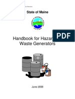 Mane Haz Waste Handbook