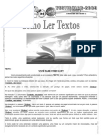 Português - Pré-Vestibular Impacto - Análise de Conteúdo - Texto 04