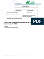 8.2.1.4 Packet Tracer - Designing and Implementing A VLSM Addressing Scheme