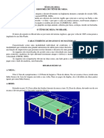 História e fundamentos do tênis de mesa