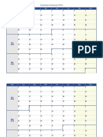 Calendario Semanal 2018 Para Organizarse
