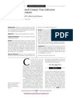 Arch Intern Med 2000 TambyahCatheter Associated Urinary Tract Infection Is Rarely Symptomatic A Prospective Study of 1497 Catheterized Patients PDF