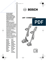 Bosch ART23 Combitrim Manual