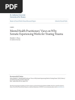 Mental Health Practitioners_ Views on Why Somatic Experiencing Wo
