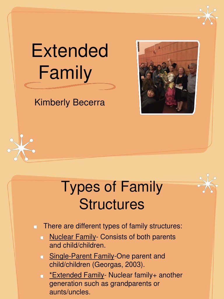 Understanding Extended Family Dynamics | PDF | Social Institutions ...