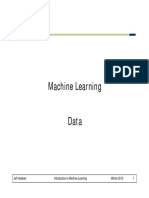 Machine Learning Machine Learning Data