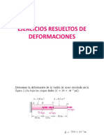 Ejercicios Resueltos de Deformaciones. Capitulo 2 PDF