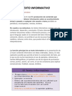 Texto Informativo