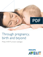 Through Pregnancy, Birth and Beyond: Philips AVENT Product Catalogue