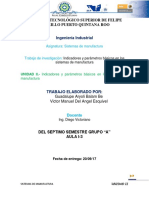 (Aryoli y victor)Unidad-II-Indicadores yParametros Basicos en los Sistemas de Manufactura.pdf