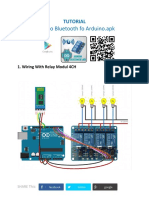 Arduino Bluetooth Ralay 4ch