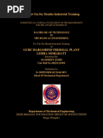 Report On Six Months Industrial Training.docx