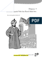 Pelajaran 9 Beriman Kepada Nabi Dan Rasul Allah SWT PDF