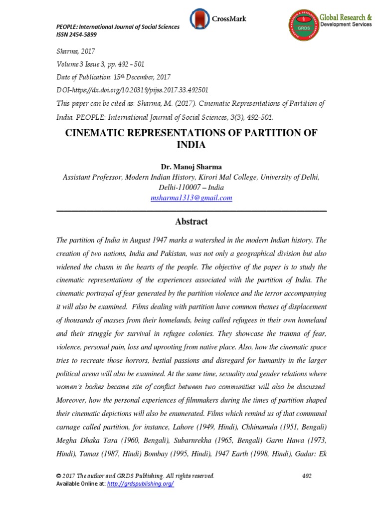 Was partition of india inevitable pdf image