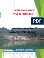 Planeam. de Minado - Ritmo de Produccion