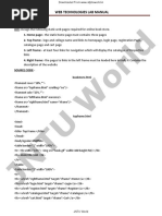 Web Technology Lab Manual PDF