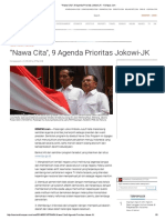 _Nawa Cita_, 9 Agenda Prioritas Jokowi-JK - Kompas