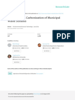 Hydrothermal Carbonization of Municipal Waste Stre