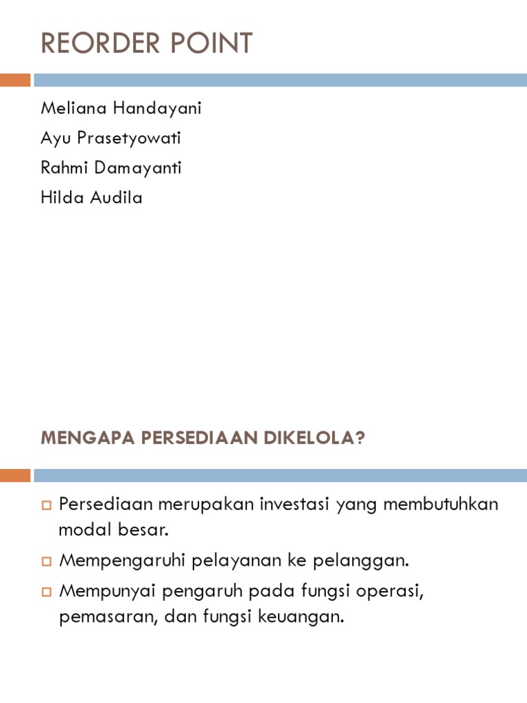 Rop Kelompok 1 | PDF | Bisnis