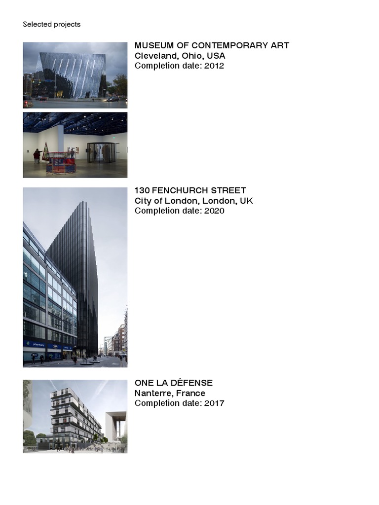 Notable Architectural Projects Worldwide | PDF | Art | Technology ...