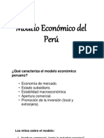 Modelo Económico Del Perú