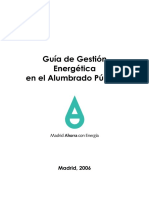 Guía Gestión Energética Alumbrado Público