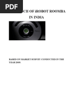 Download Launch of Irobot Roomba by roopeshanchan SN36724014 doc pdf