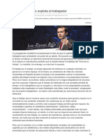 (2013-5) El Empresario No Explota Al Trabajador